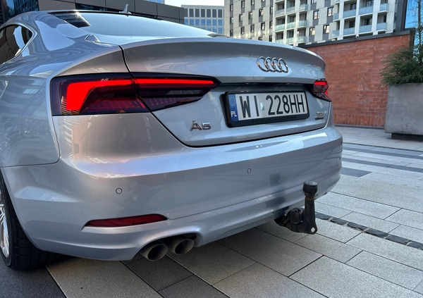 Audi A5 cena 114990 przebieg: 132000, rok produkcji 2018 z Kraków małe 596